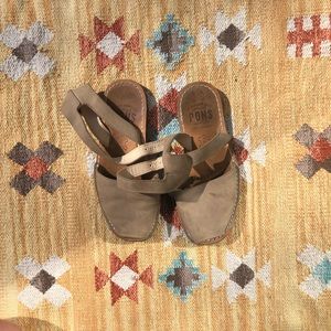 Pons Avarcas Classic Ankle Strap Sandals